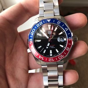 Tag Heuer Calibre 7 GMT Watch “Pepsi”